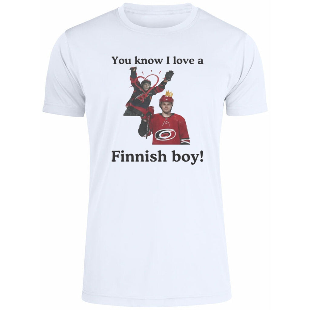 Carolina Hurricanes You Know I Love A Finnish Boy Shirt