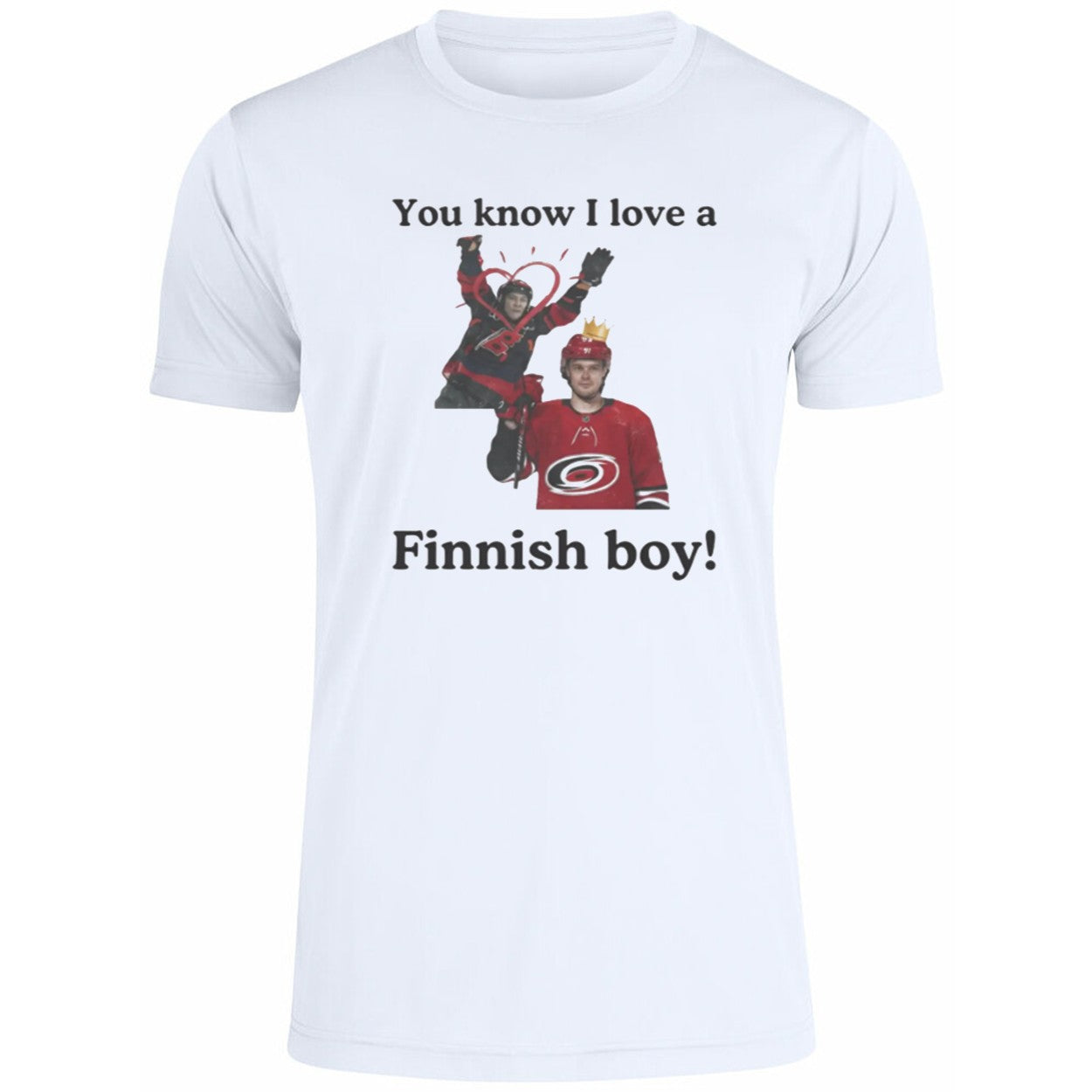 Carolina Hurricanes You Know I Love A Finnish Boy Shirt