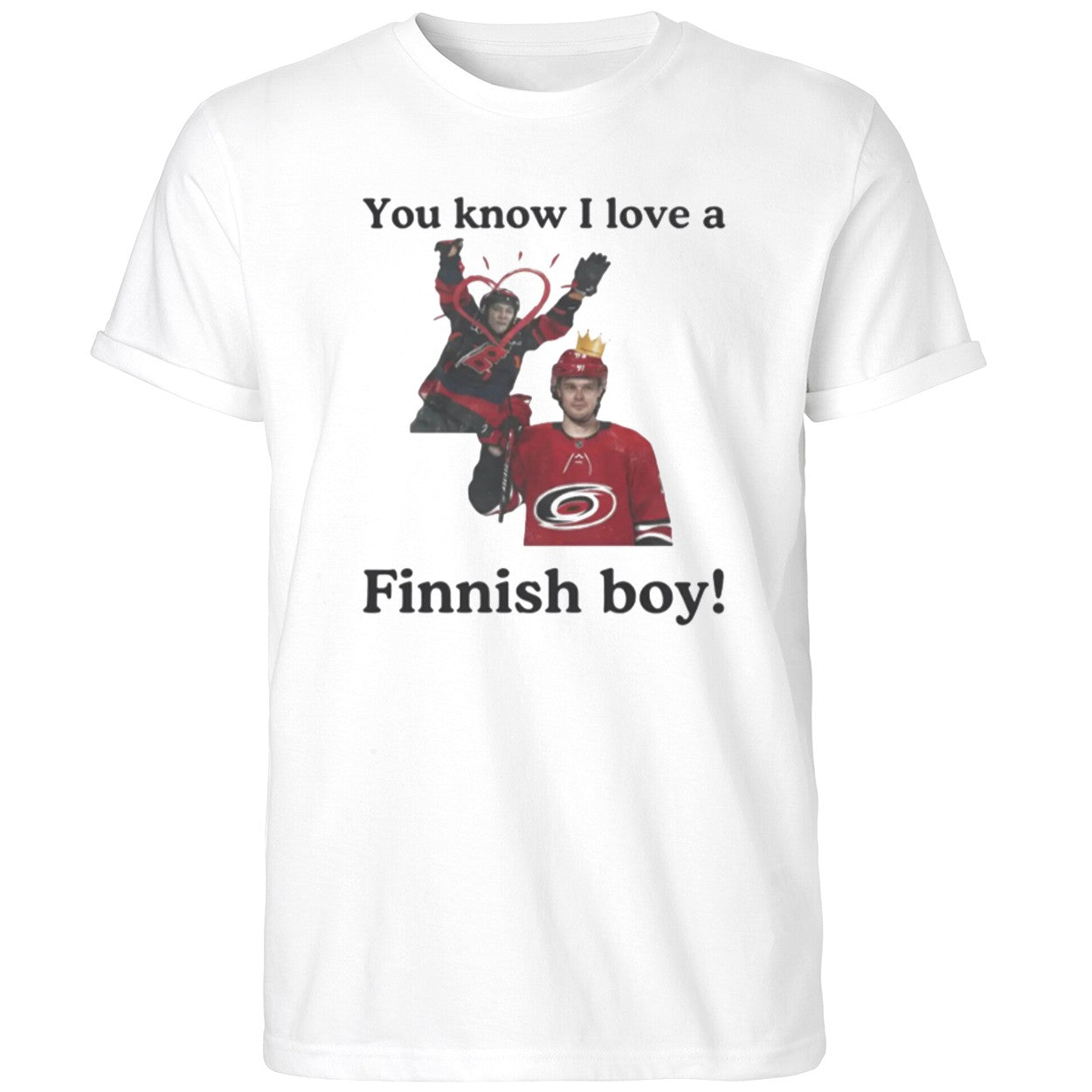 Carolina Hurricanes You Know I Love A Finnish Boy Shirt