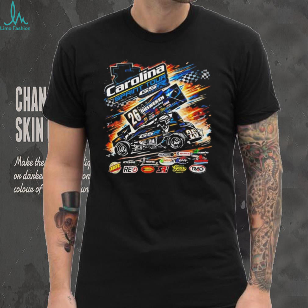 Carolina Sprint Tour GSR Ohsweken Speedway #26 Racing Graphic T Shirt