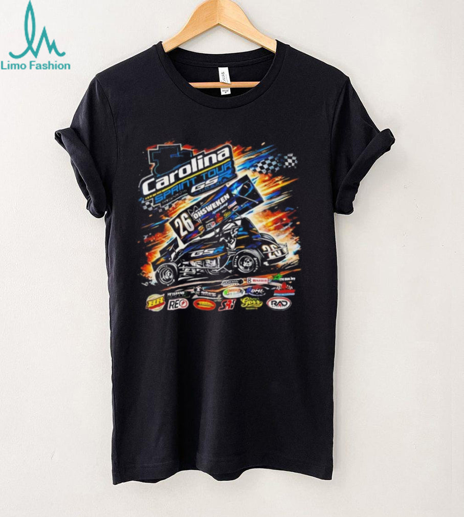 Carolina Sprint Tour GSR Ohsweken Speedway #26 Racing Graphic T Shirt