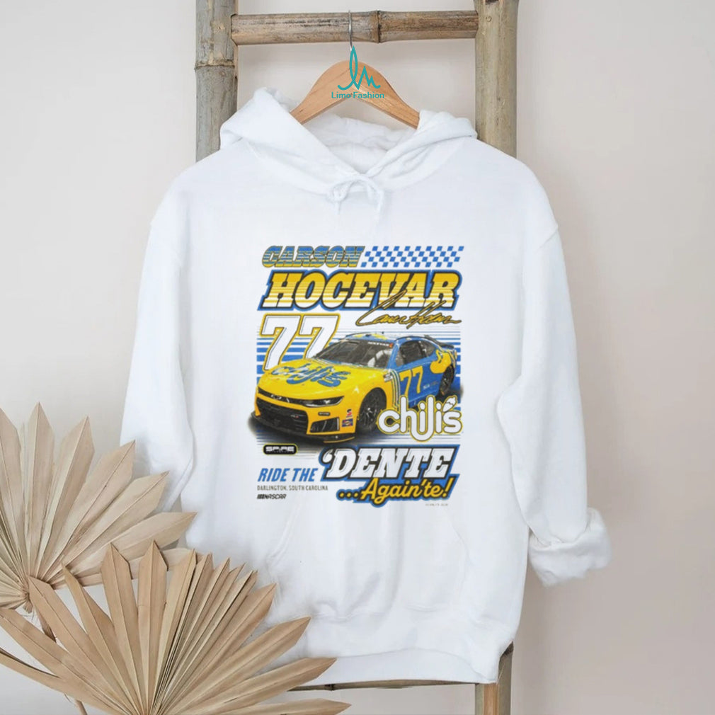 Carson Hocevar 77 Chili’s Ride The Dente Racing NASCAR Fan Retro T Shirt