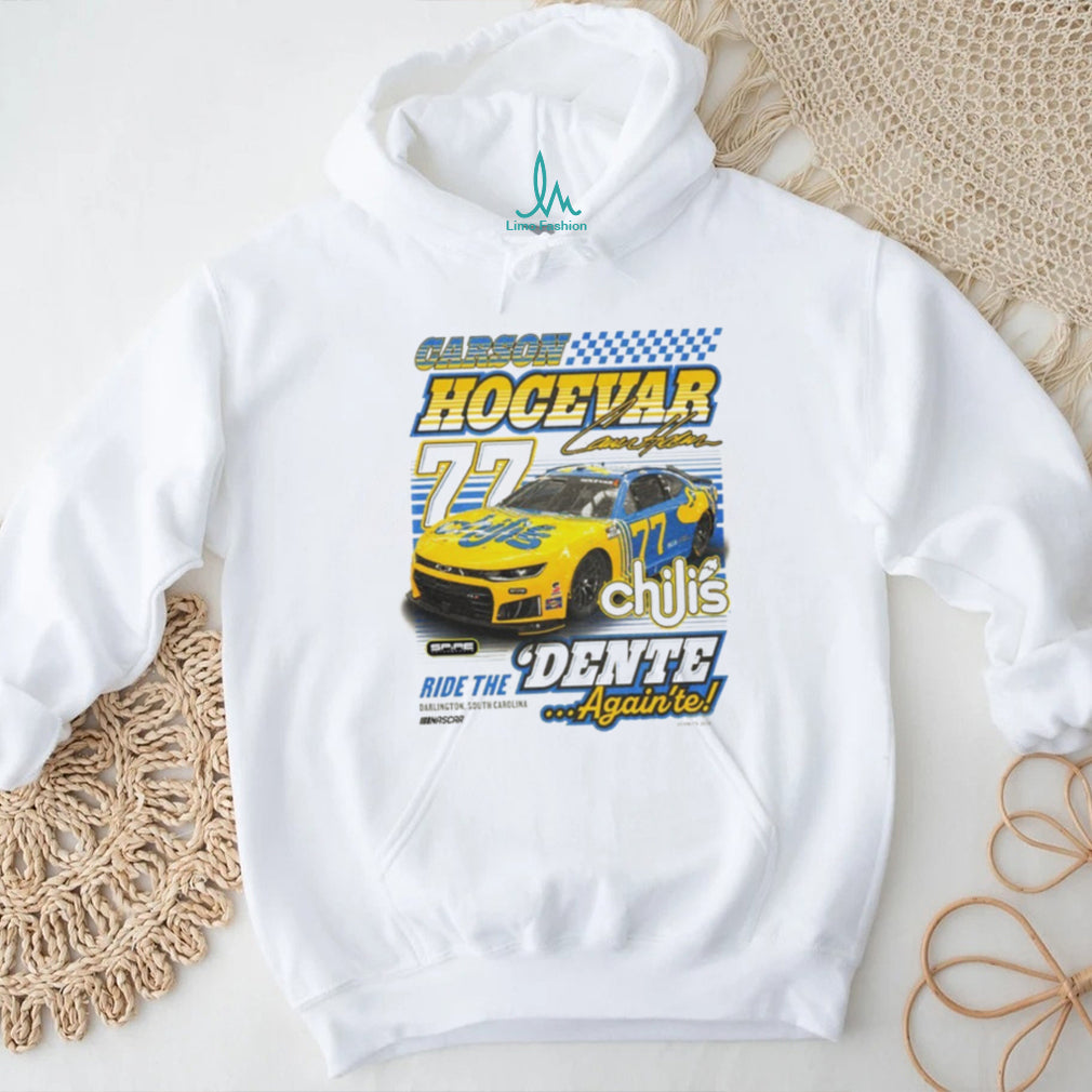 Carson Hocevar 77 Chili’s Ride The Dente Racing NASCAR Fan Retro T Shirt