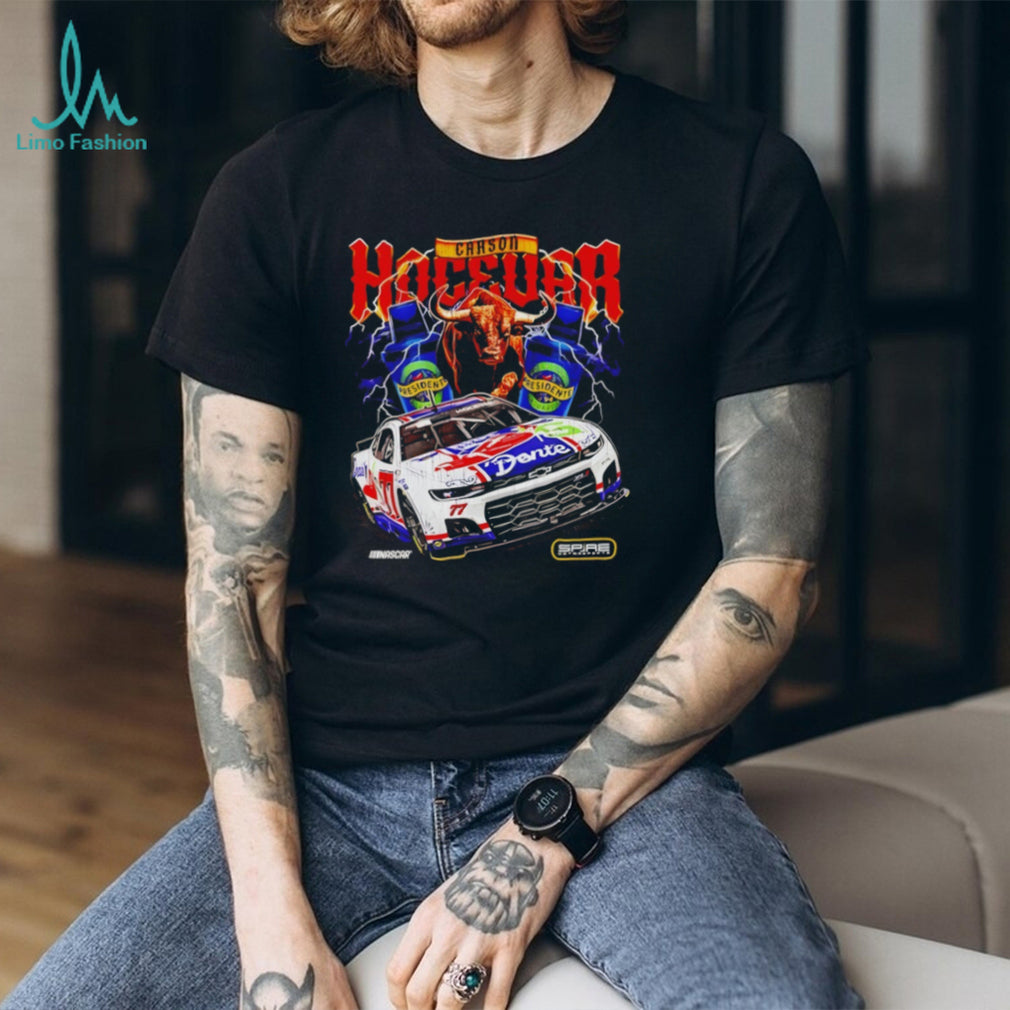 Carson Hocevar NASCAR Spire Motorsports Number 77 Racing Bull Graphic Fan Men Women T Shirt