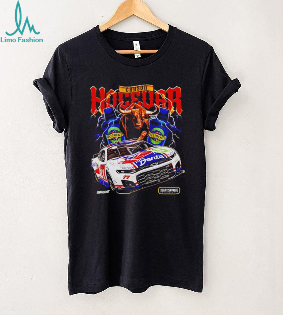 Carson Hocevar NASCAR Spire Motorsports Number 77 Racing Bull Graphic Fan Men Women T Shirt