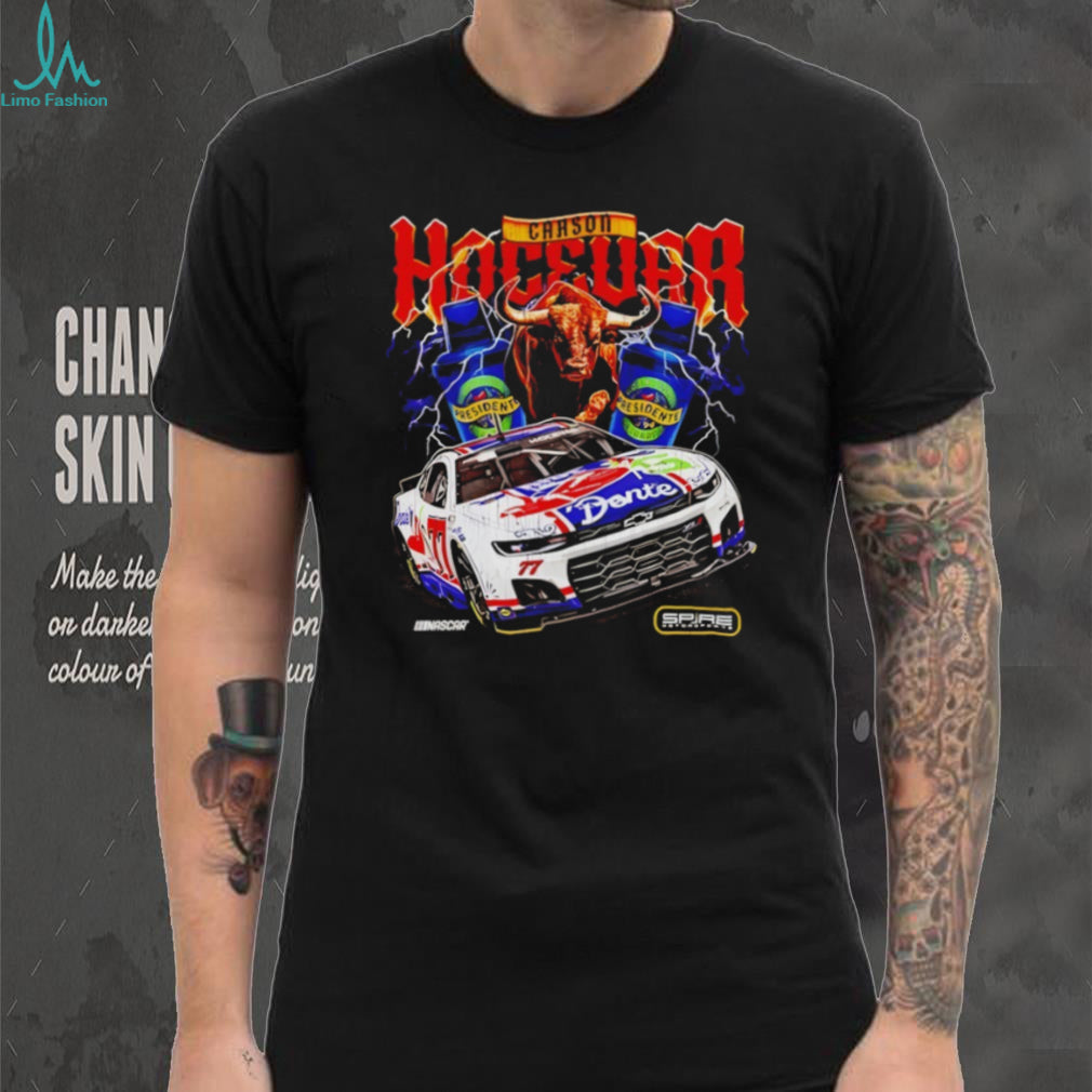 Carson Hocevar NASCAR Spire Motorsports Number 77 Racing Bull Graphic Fan Men Women T Shirt