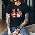 Cartoon Female Basketball Players Graphic T Shirt