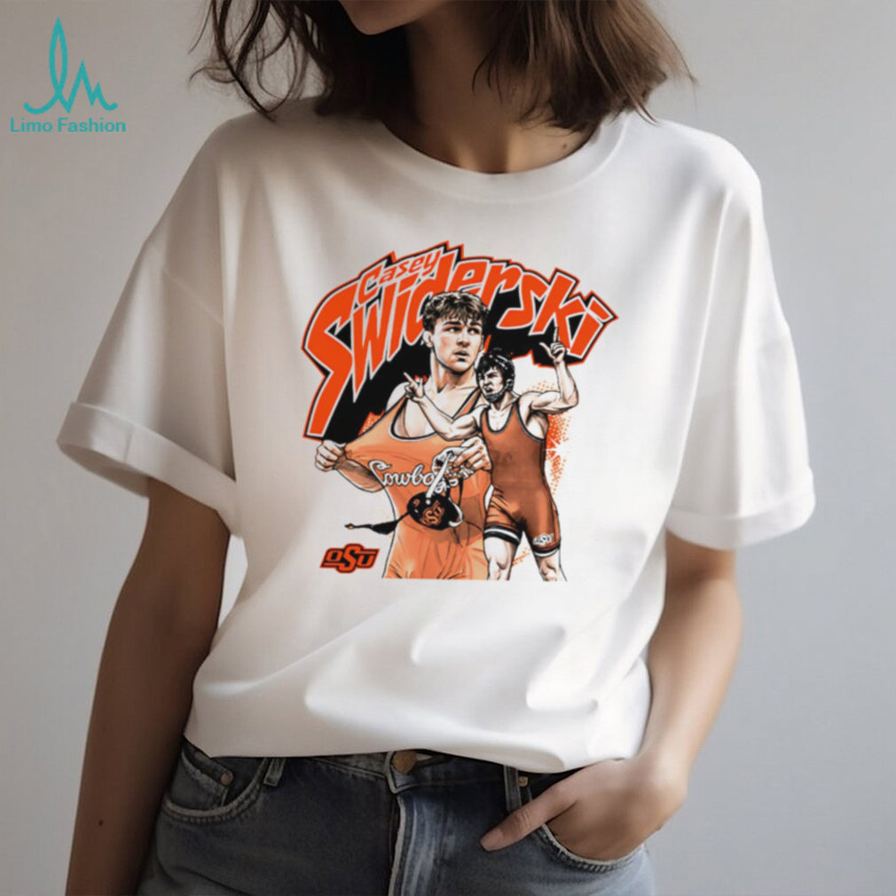 Casey Swiderski Oklahoma State Wrestling Graphic T Shirt