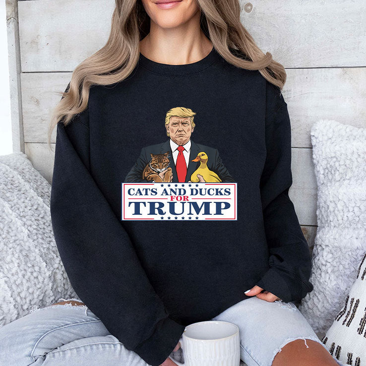 Cats And Ducks For Trump T Shirt