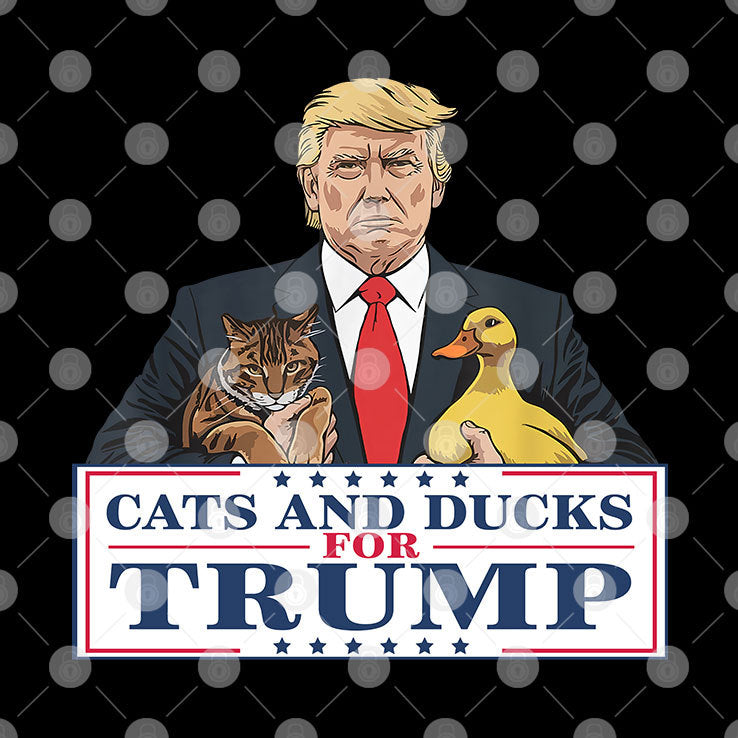 Cats And Ducks For Trump T Shirt