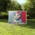 Cats For Kamala Yard Sign