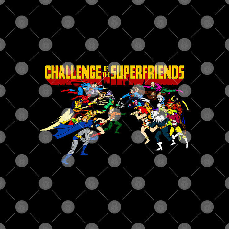 Challenge Of The Superfriends T Shirt