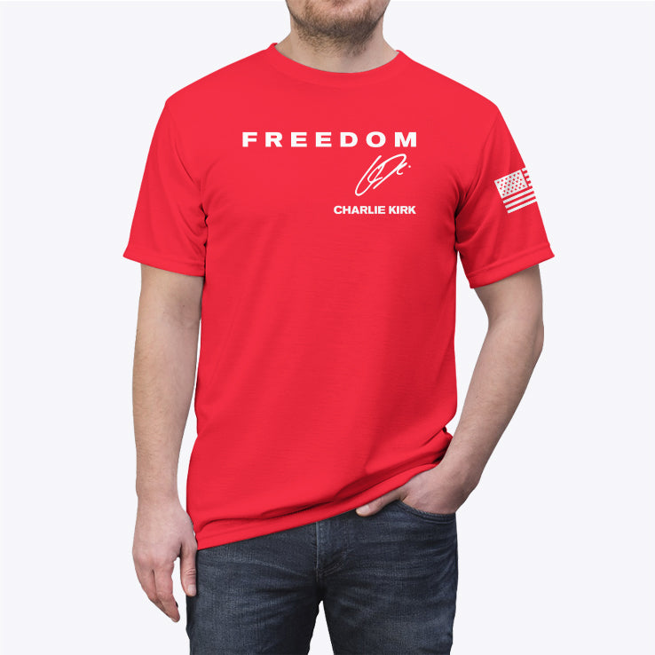 Charlie Kirk Freedom Tee Shirt
