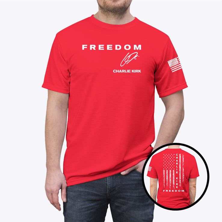 Charlie Kirk Freedom Tee Shirt