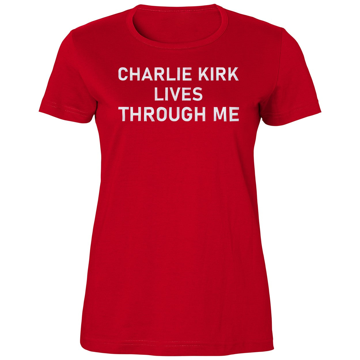 Charlie Kirk Lives Through Me Shirt