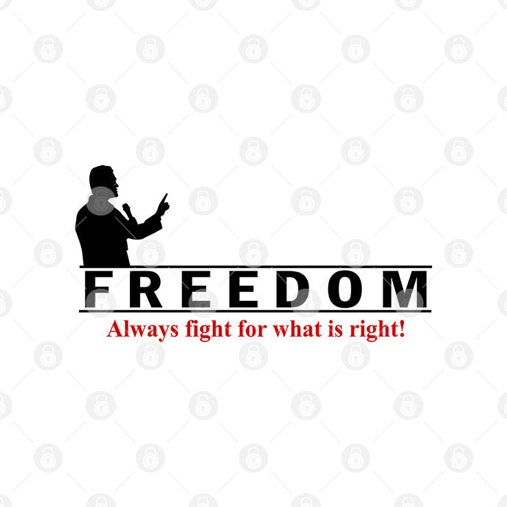 Charlie Kirks Freedom Always Fight For What Is Right Mug
