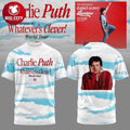 Charlie Puth Whatevers Clever World Tour Two Sided Shirt