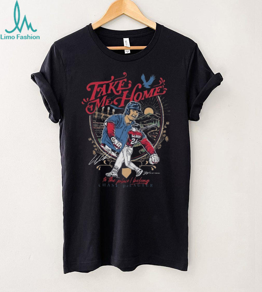 Chase DeLauter Cleveland Baseball Take Me Home Vintage Retro Sports Fans Men T Shirt