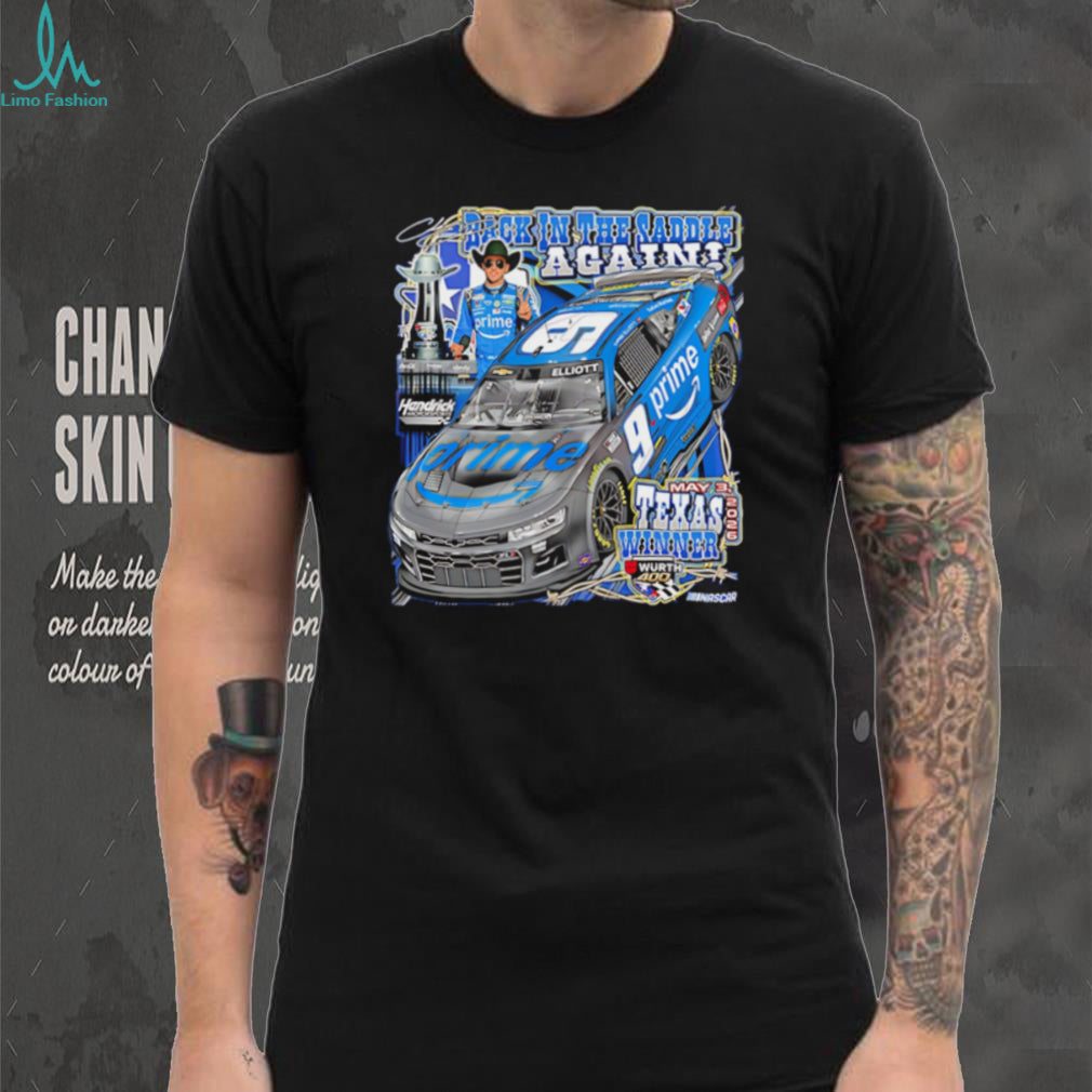 Chase Elliott NASCAR Texas Winner 2024 Back in the Saddle Racing T Shirt