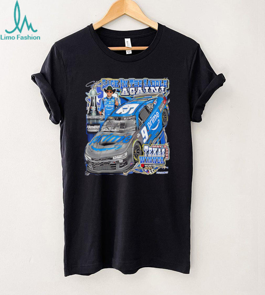 Chase Elliott NASCAR Texas Winner 2024 Back in the Saddle Racing T Shirt