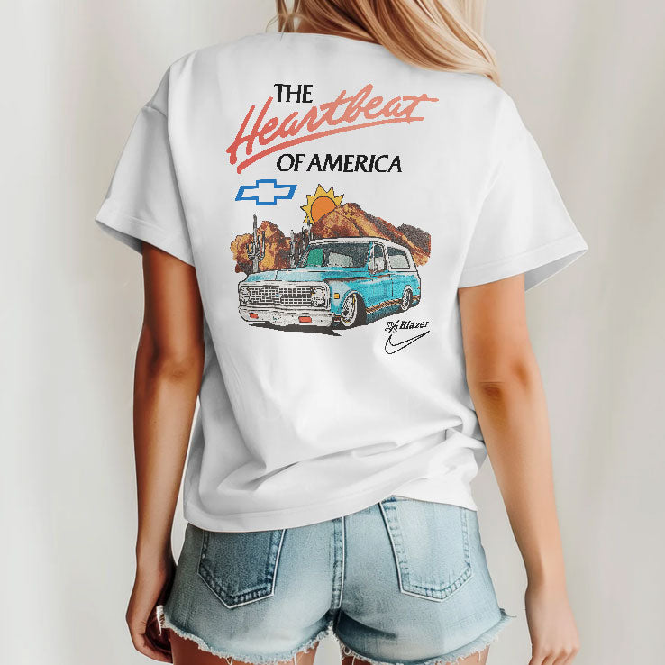 Chevrolet The Heartbeat Of America T Shirt