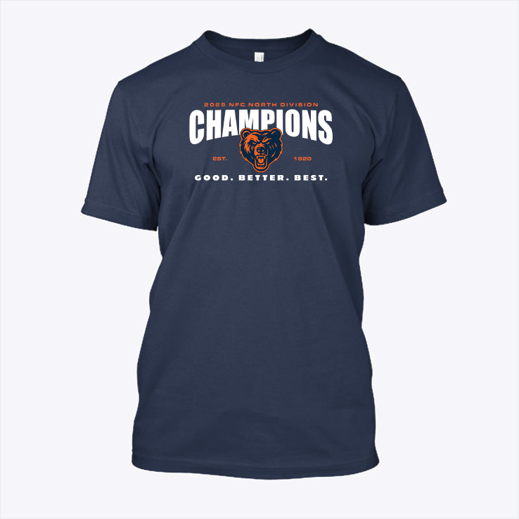 Chicago 2025 NFC North Division Champions Shirt