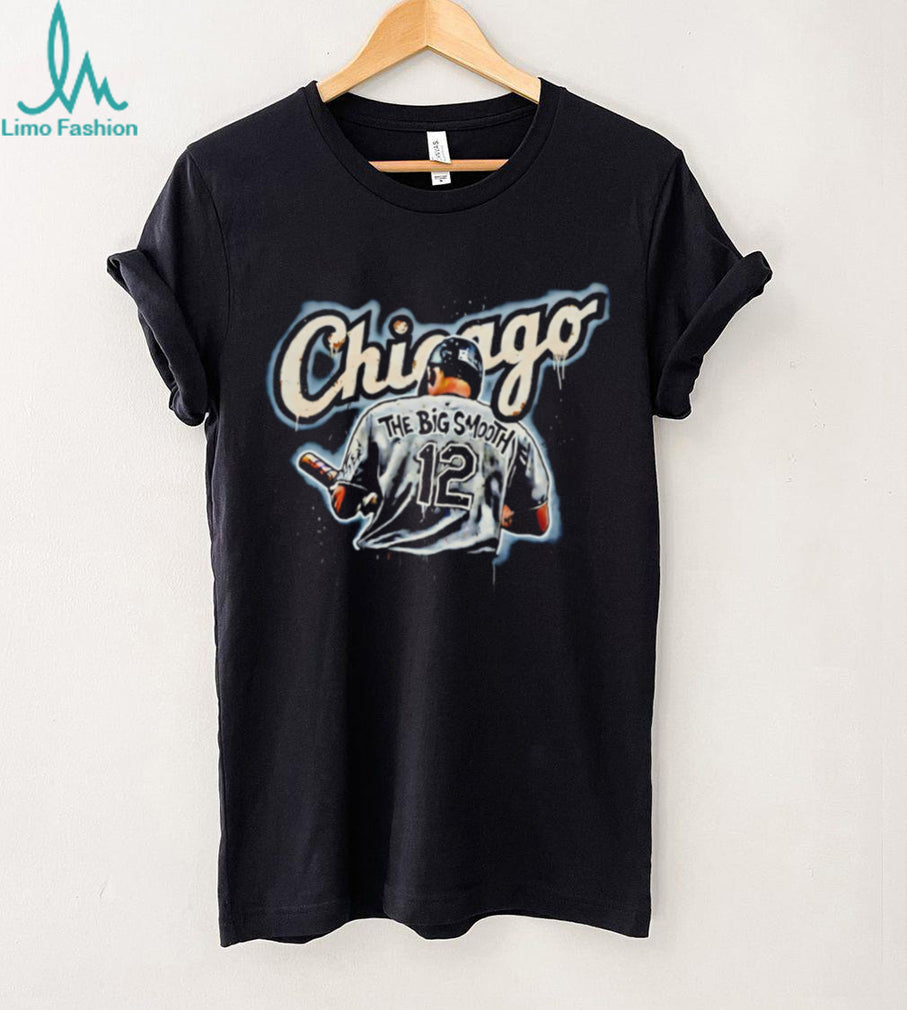 Chicago Baseball The Big Smooth #12 Vintage Style T Shirt