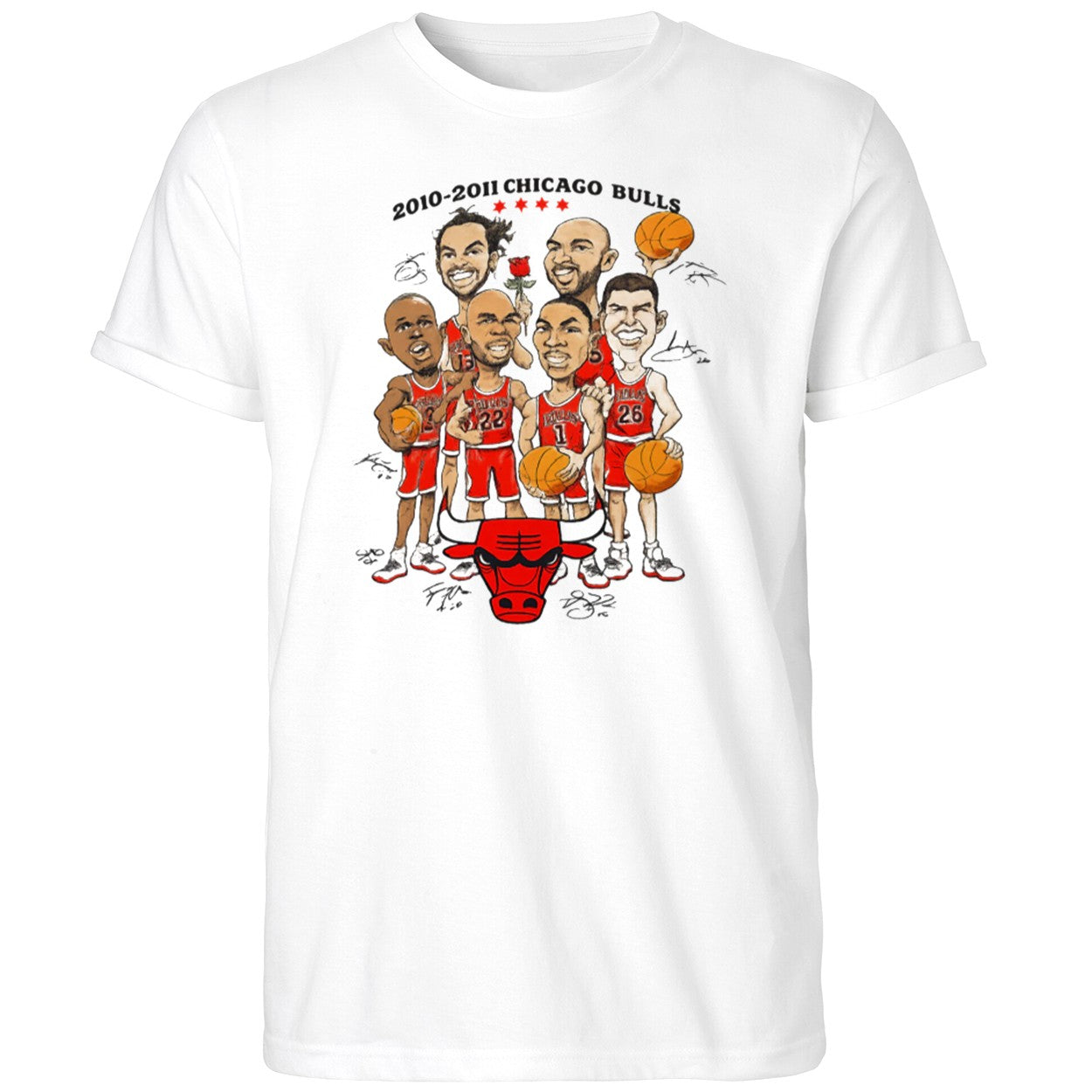 Chicago Bulls 2010-2011 Rose Collection Shirt