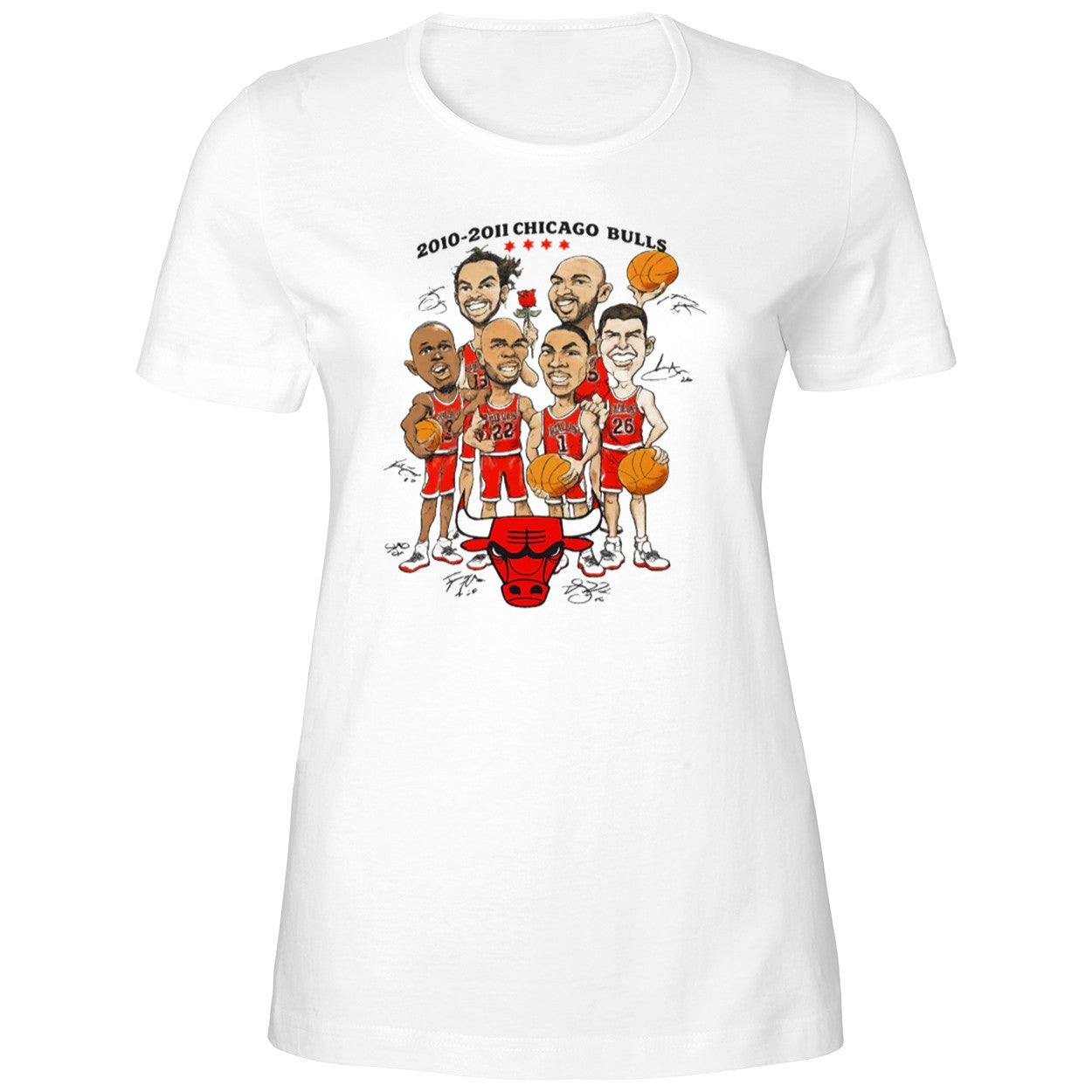 Chicago Bulls 2010-2011 Rose Collection Shirt