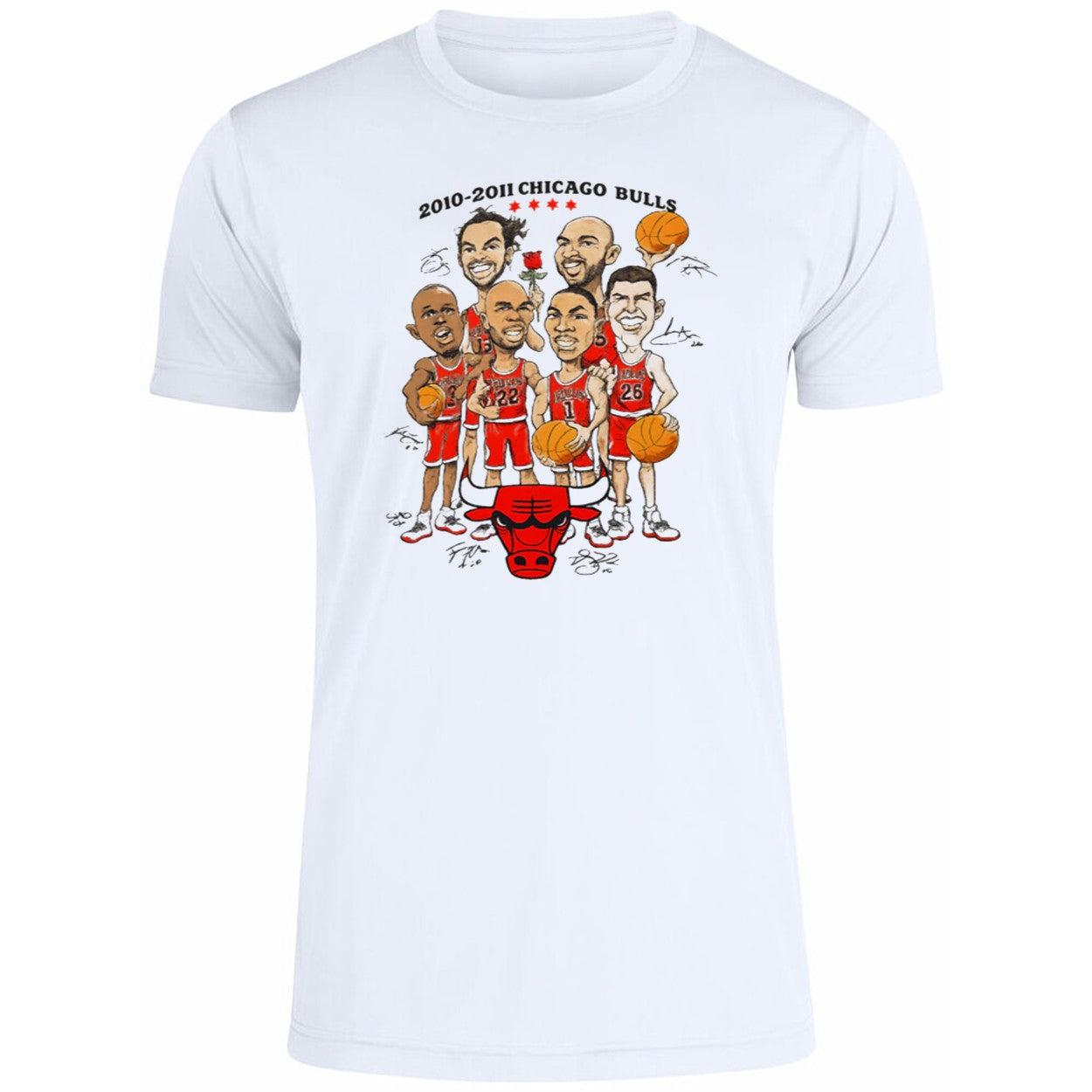 Chicago Bulls 2010-2011 Rose Collection Shirt