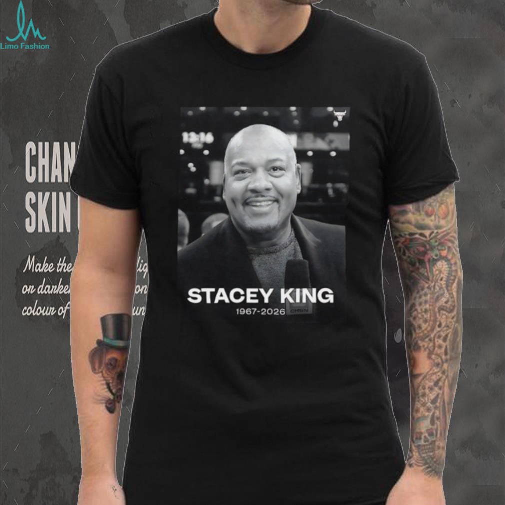 Chicago Bulls logo Stacey King 1967 2026 tribute Rip Legend shirt