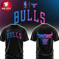 Chicago Bulls x Cyberpunk Night 2026 NBA Champs Two Sided Shirt