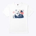 Chicago Cubs PCA Crossing The Delaware 4th Of July T Shirt