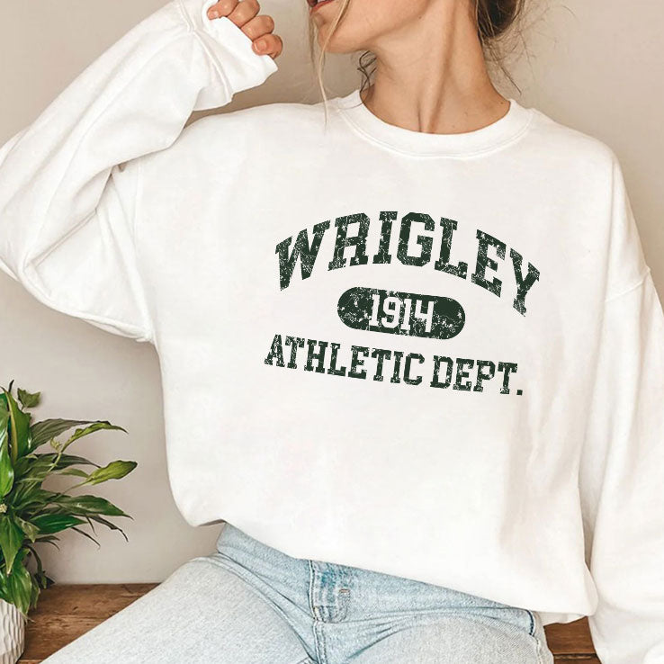 Chicago Cubs Wrigley 1914 Athletic Dept T Shirt
