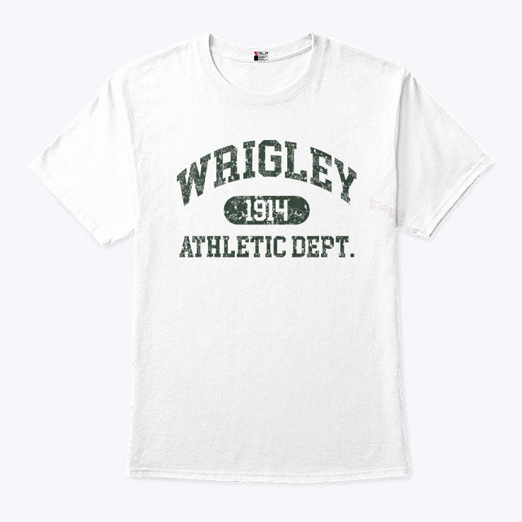 Chicago Cubs Wrigley 1914 Athletic Dept T Shirt