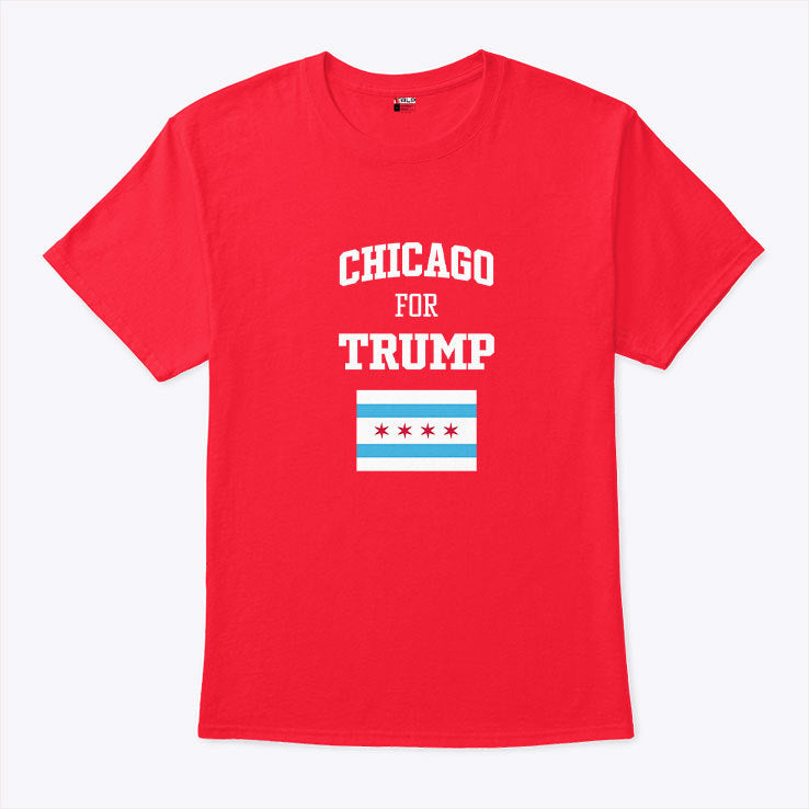 Chicago For Trump T Shirt