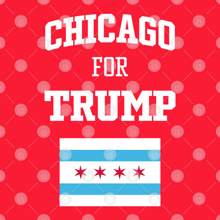 Chicago For Trump T Shirt