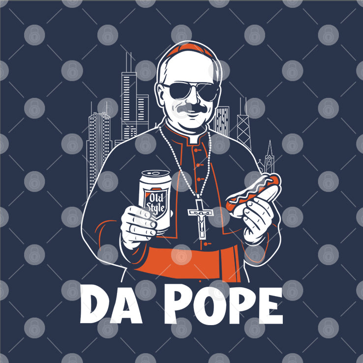 Chicago Pope Leo XIV Da Pope T Shirt