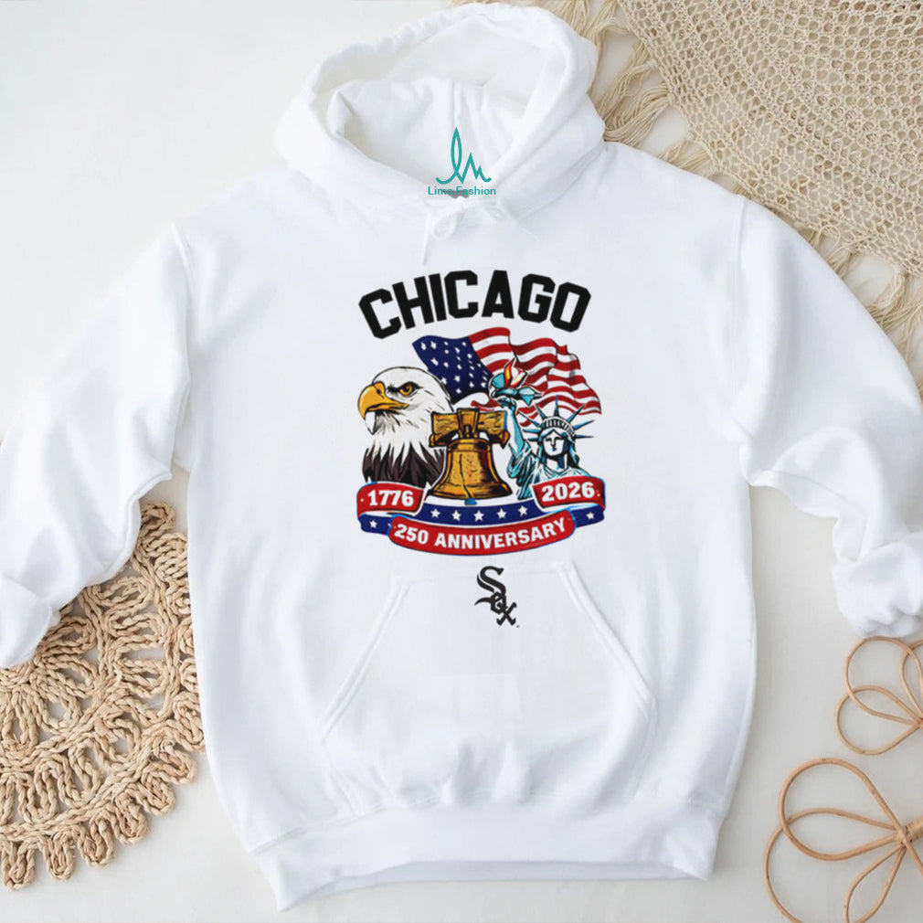Chicago White Sox 250th Anniversary 1776 2026 Patriotic Baseball Jersey T Shirt