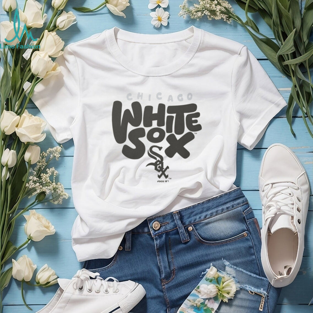 Chicago White Sox Doodle Logo Oatmeal Crewneck T shirt