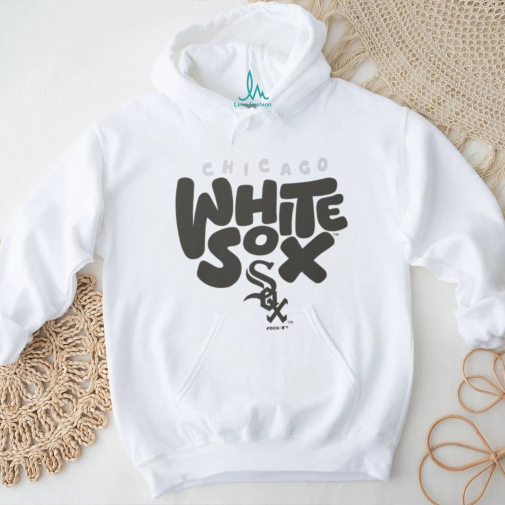 Chicago White Sox Doodle Logo Oatmeal Crewneck T shirt