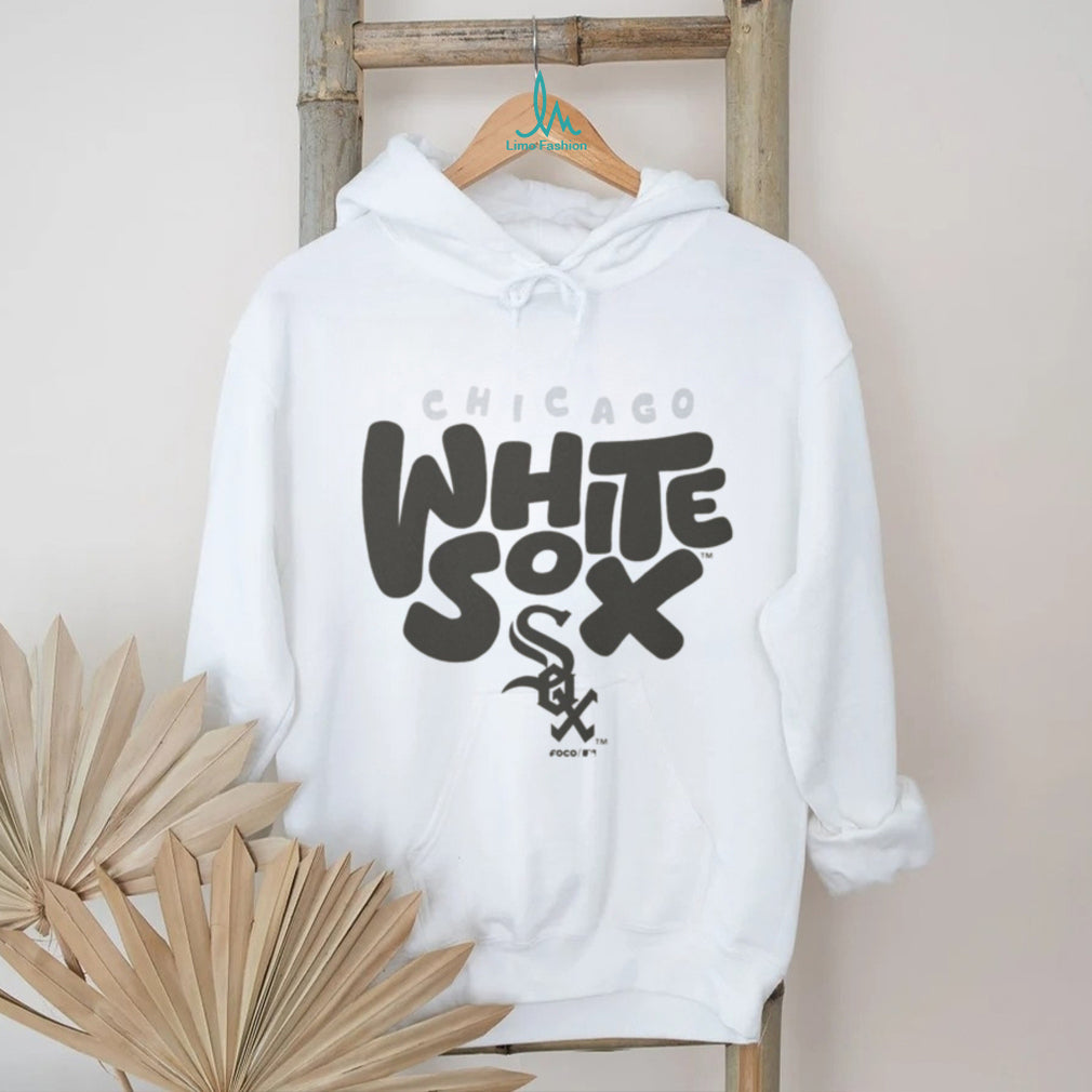 Chicago White Sox Doodle Logo Oatmeal Crewneck T shirt