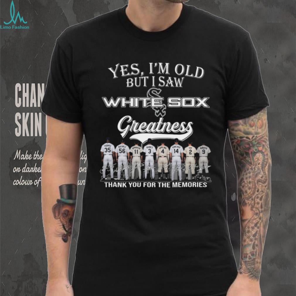 Chicago White Sox MLB Baseball Team Legends Vintage Style Retro Fan Men Women Shirt