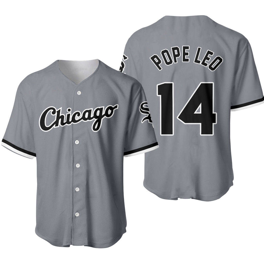 Chicago White Sox Pope Leo 14 Baseball Jersey