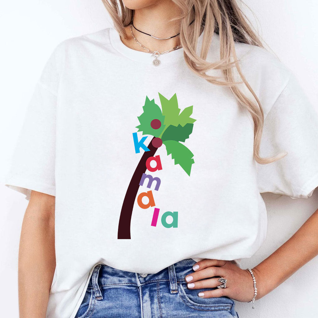 Chicka Chicka Boom Boom Kamala Harris Coconut Tree Shirt