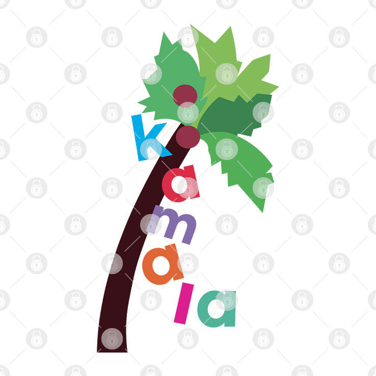 Chicka Chicka Boom Boom Kamala Harris Coconut Tree Shirt