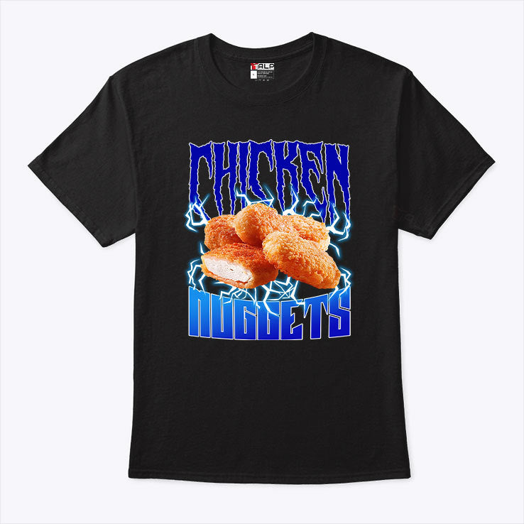 Chicken Nuggets Heavy Metal Shirt
