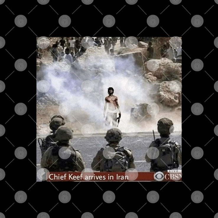 Chief Keef Arrives In Iran War Is Over T Shirt