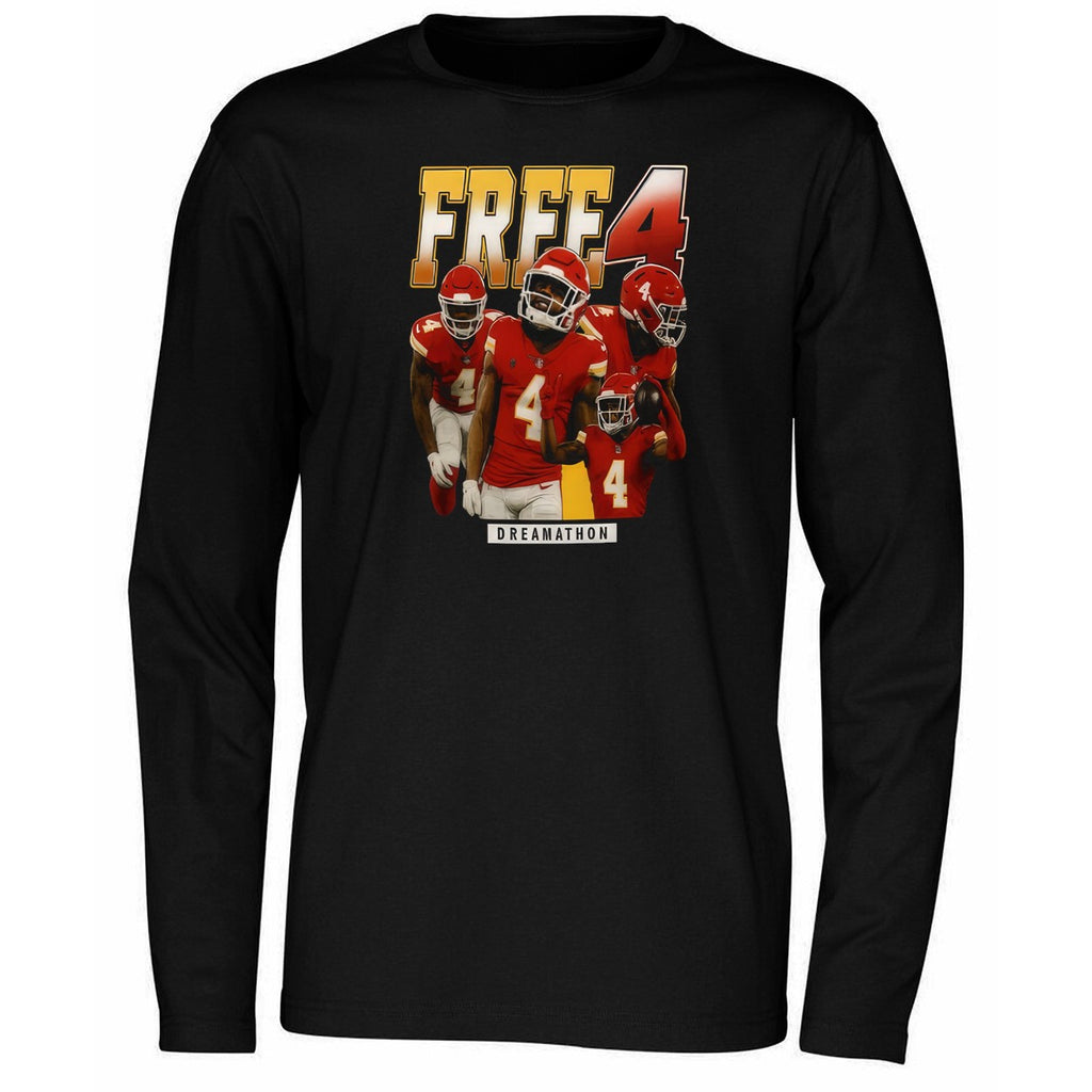Chiefs Tyquan Thornton wearing Free 4 Shirt