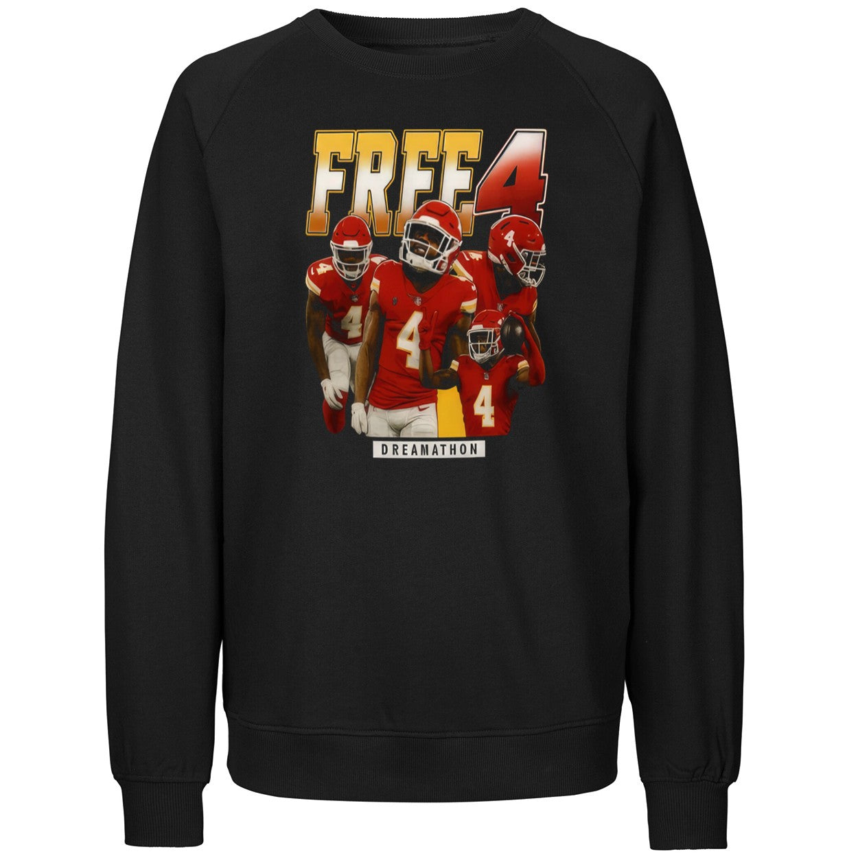 Chiefs Tyquan Thornton wearing Free 4 Shirt